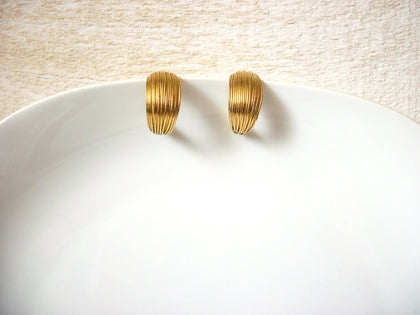 Retro Gold Toned Earrings 41720
