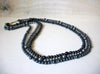 Shades Of Gray Glass Beads Necklace 41720