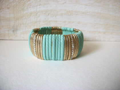 Wide Retro Rhinestones Bracelet 41620