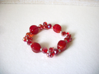 Retro red Czech Glass Bracelet 41620