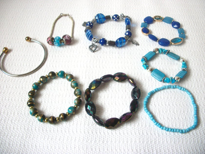 Vintage 70s Bracelet Lot 8X 72116C