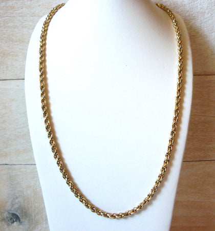 Vintage MONET Snake Necklace 41820