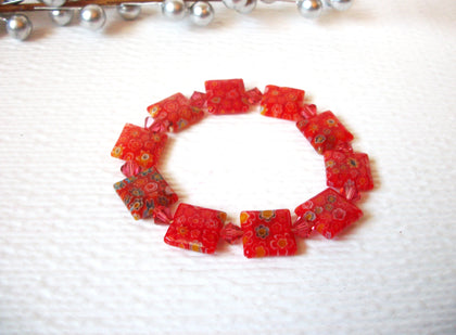 Vintage Millefiori Glass Bracelet 110920