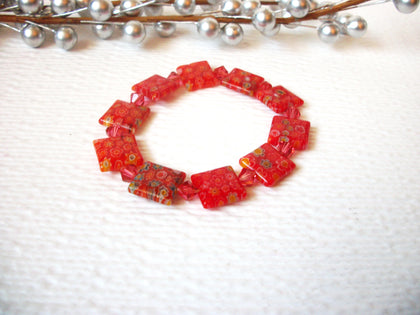 Vintage Millefiori Glass Bracelet 110920