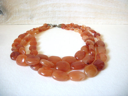 Retro Amber Tones 1950s Necklace 41820