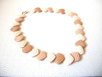 Retro Beige Toned Necklace 111020