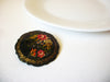 Signed Vintage Russian Flower  Brooch 42520