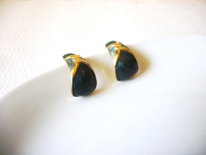 Retro Sage Gold Earrings 42520