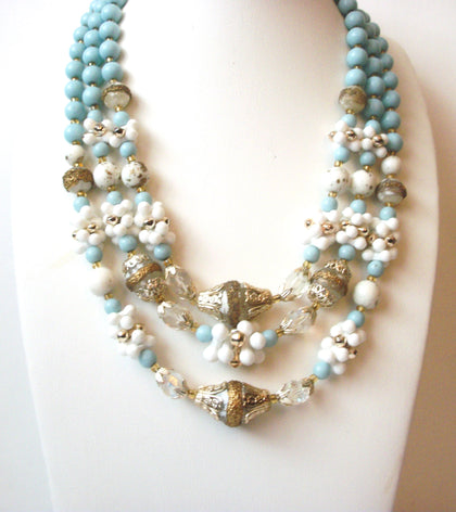 Vintage 50s JAPAN Stamped Necklace 82117