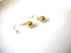 Retro Gold Toned Earrings 42520