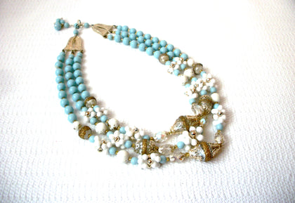 Vintage 50s JAPAN Stamped Necklace 82117