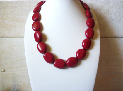 CHAPS Red Stones Nuggets Necklace 42520