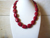 CHAPS Red Stones Nuggets Necklace 42520