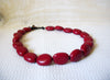 CHAPS Red Stones Nuggets Necklace 42520