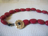 CHAPS Red Stones Nuggets Necklace 42520