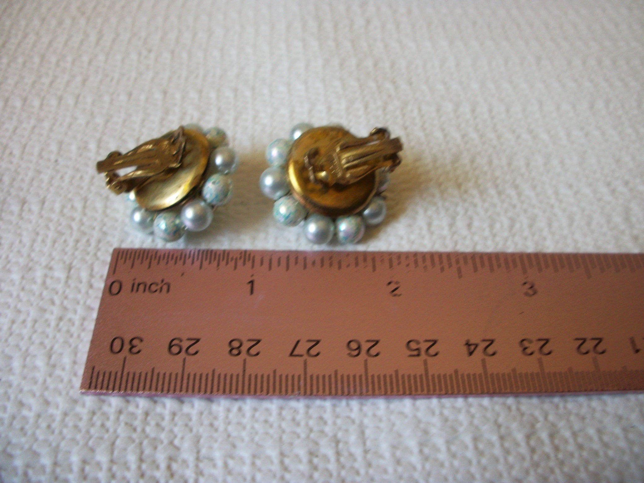 1950s JAPAN Cluster Earrings 42520