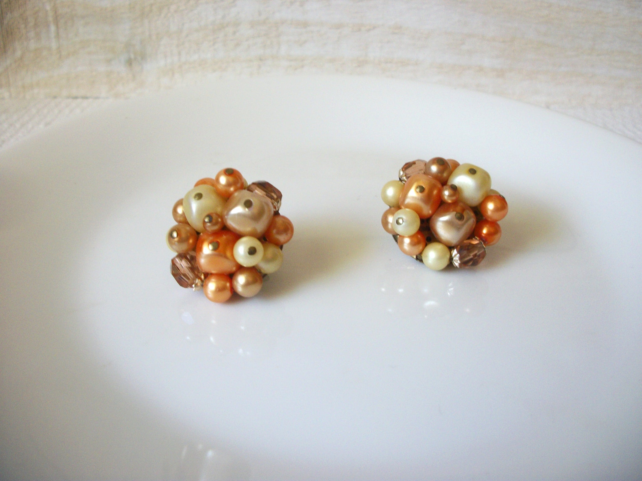 1950s JAPAN Cluster Earrings 42520