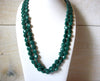 Retro Spruce Green Necklace 42420