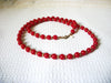 MONET Red Gold Necklace 42420