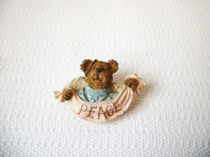 BEAR PAWS Peace Brooch Pin 82117