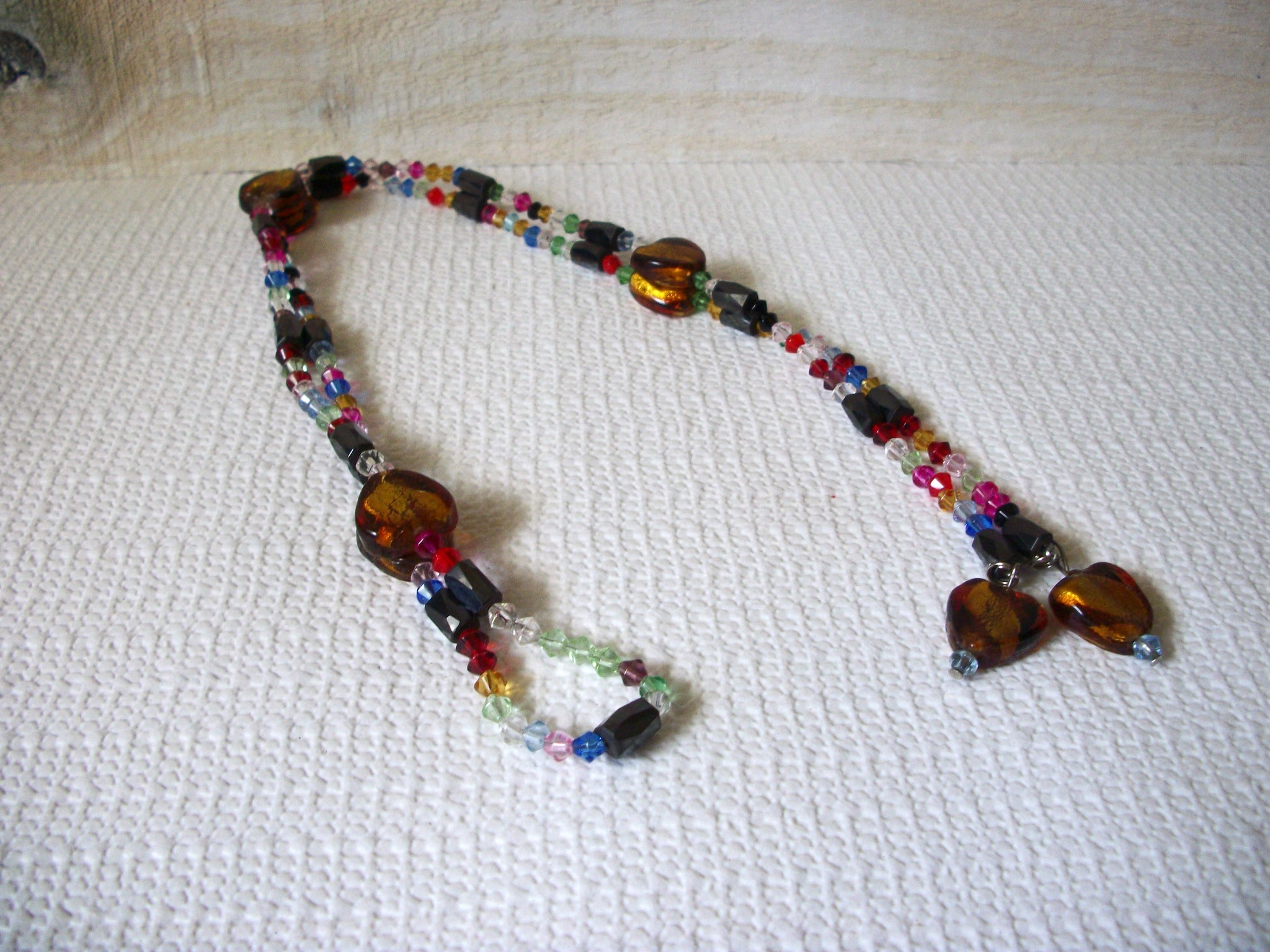 Colorful Magnetic Glass Necklace 42420
