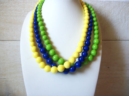 Retro Bold Multi Strand Necklace 42520