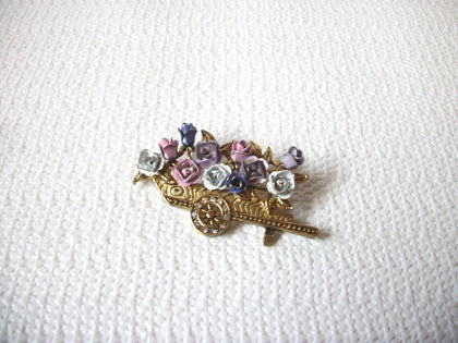 Vintage Floral Brooch Pin 70616