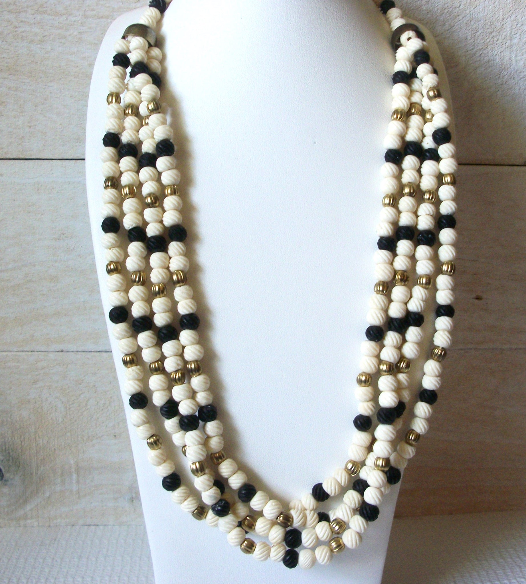 Vintage African Bone Necklace 42520