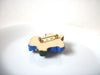 Vintage Resin Snowman Couple Brooch Pin 111220