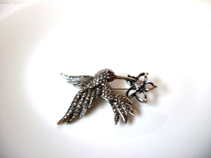 Vintage AVON Hummingbird Brooch Pin 111120