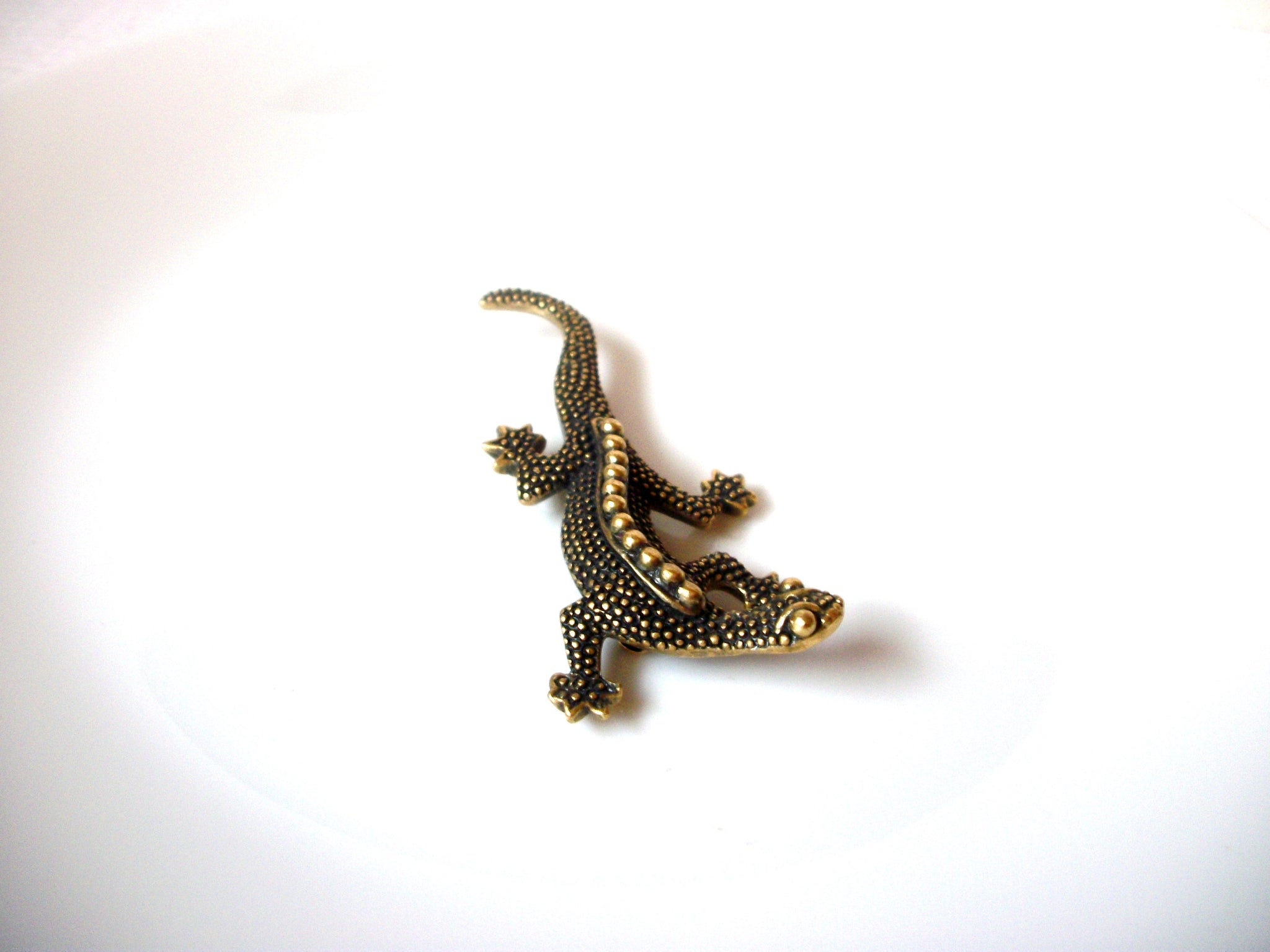 Vintage Reptile Brooch Pin 111120