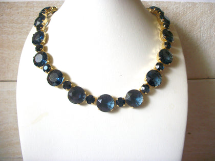 Retro Midnight Blue Necklace 41920