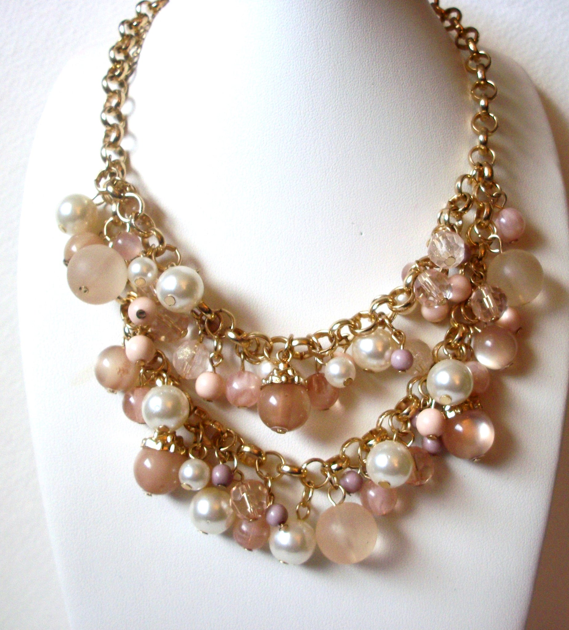 Vintage AVENUE Cluster Necklace 111220