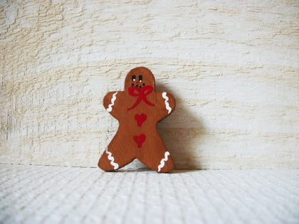 Vintage Gingerbread Man Brooch 42720