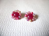 JAPAN Glass Cluster Earrings 42720