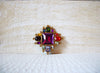 Retro Maltese Bejeweled Colorful Brooch 42720