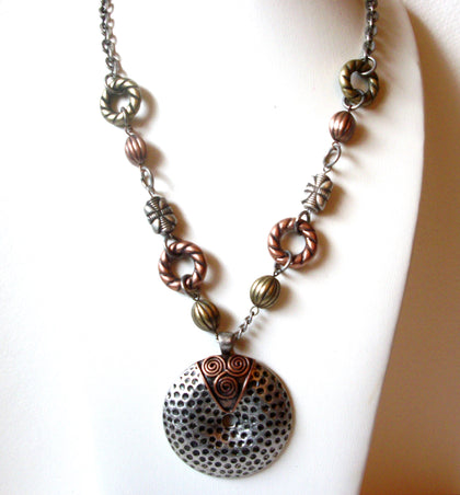 Vintage Designer Rustic Necklace 111220