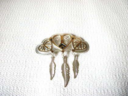 Art Deco Two Tone Brooch 42820
