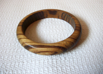 African Vintage Wood Bangle 412720