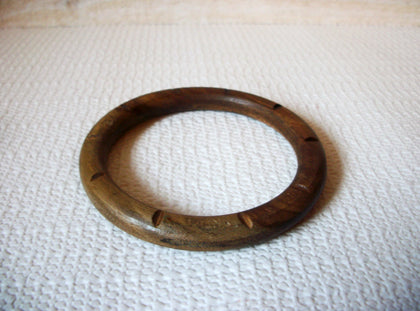African Vintage Wood Bangle 412720