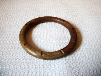 African Vintage Wood Bangle 412720