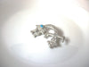 Vintage Ethnic Pewter Dancer Brooch Pin 111320