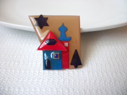 Lucinda Pins, Pins By Lucinda, House Pins By Lucinda Pins Brooch 113016
