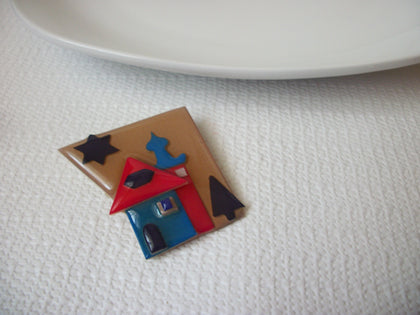 Lucinda Pins, Pins By Lucinda, House Pins By Lucinda Pins Brooch 113016