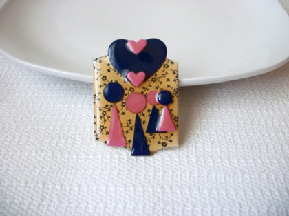 Vintage LUCINDA Pins, House Pins By Lucinda Pins Brooch 113016 Measuring 2 inches
