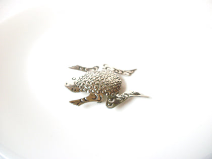 Vintage 1950s Frog Brooch Pin 111320