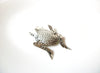 Vintage 1950s Frog Brooch Pin 111320