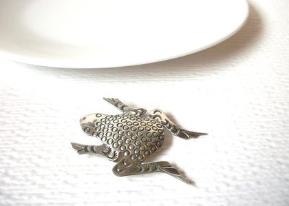 Vintage 1950s Frog Brooch Pin 111320