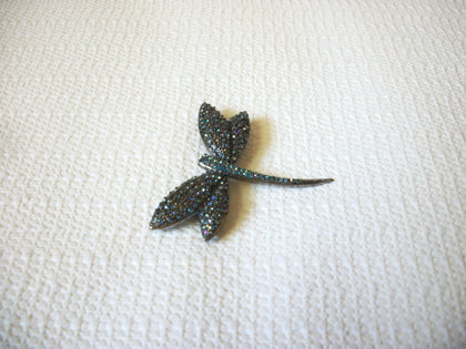 Vintage Rhinestones Dragonfly Brooch 42920