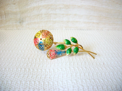 Colorful Retro Brooch 43020